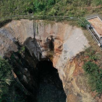 Construção de túnel em Francisco Beltrão. 