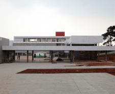 Obras da Escola de Bombeiros Guatupe. 