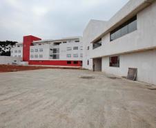 Obras da Escola de Bombeiros Guatupe. 