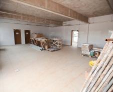 Obras da Escola de Bombeiros Guatupe. 
