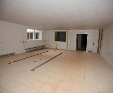 Obras da Escola de Bombeiros Guatupe. 