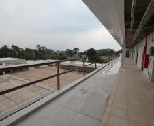 Obras da Escola de Bombeiros Guatupe. 