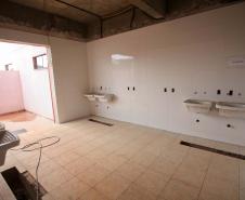 Obras da Escola de Bombeiros Guatupe. 
