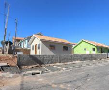 Requalificacao Urbana Reboucas - Vila Facao -  53 casas populares que estão sendo construídas pelo Governo do Paraná em Rebouças 