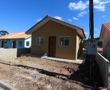 Requalificacao Urbana Reboucas - Vila Facao -  53 casas populares que estão sendo construídas pelo Governo do Paraná em Rebouças 