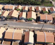 Requalificacao Urbana Reboucas - Vila Facao -  53 casas populares que estão sendo construídas pelo Governo do Paraná em Rebouças 
