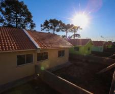 Requalificacao Urbana Reboucas - Vila Facao -  53 casas populares que estão sendo construídas pelo Governo do Paraná em Rebouças 