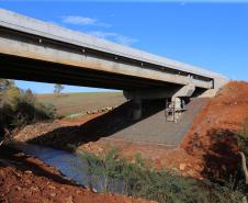 Obras do  Contorno Noroeste de Pato Branco com um viaduto erguido sobre a BR-158, uma ponte sobre o Rio Ligeiro e cinco quilômetros de rodovia até a PR-493 em Itapejara D Oeste. O objetivo é enviar todo o tráfego  de caminhões, para o contorno, aliviando o trânsito urbano. 