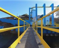 As obras da nova captação de água de Cascavel nas margens do Rio São José, no Distrito de São Salvador, a barragem no rio, as estações de bombeamento e um desarenador, que terá a função de retirar os materiais mais pesados da água, como areia e terra. A nova estrutura ampliará em 25% a capacidade de tratamento de água no município. 