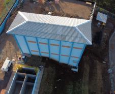 As obras da nova captação de água de Cascavel nas margens do Rio São José, no Distrito de São Salvador, a barragem no rio, as estações de bombeamento e um desarenador, que terá a função de retirar os materiais mais pesados da água, como areia e terra. A nova estrutura ampliará em 25% a capacidade de tratamento de água no município. 
