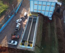 As obras da nova captação de água de Cascavel nas margens do Rio São José, no Distrito de São Salvador, a barragem no rio, as estações de bombeamento e um desarenador, que terá a função de retirar os materiais mais pesados da água, como areia e terra. A nova estrutura ampliará em 25% a capacidade de tratamento de água no município. 