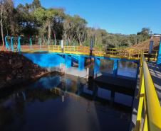 As obras da nova captação de água de Cascavel nas margens do Rio São José, no Distrito de São Salvador, a barragem no rio, as estações de bombeamento e um desarenador, que terá a função de retirar os materiais mais pesados da água, como areia e terra. A nova estrutura ampliará em 25% a capacidade de tratamento de água no município. 