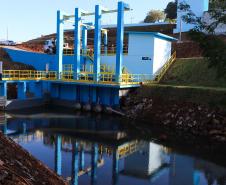 As obras da nova captação de água de Cascavel nas margens do Rio São José, no Distrito de São Salvador, a barragem no rio, as estações de bombeamento e um desarenador, que terá a função de retirar os materiais mais pesados da água, como areia e terra. A nova estrutura ampliará em 25% a capacidade de tratamento de água no município. 