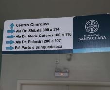 Hospital Santa Clara, em Colorado, na região Norte do Paraná. 