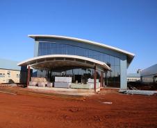 Obras do Hospital da Criança de Maringá,   serao 160 leitos, sendo 20 de UTI, a área construída é de aproximadamente 23 mil metros quadrados e está no espaço do antigo aeroporto da cidade, doado pela União ao município. O local tem cerca de 90 mil metros quadrados. -  04/08/2020 -  Foto: Geraldo Bubniak/AEN