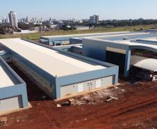 Obras do Hospital da Criança de Maringá,   serao 160 leitos, sendo 20 de UTI, a área construída é de aproximadamente 23 mil metros quadrados e está no espaço do antigo aeroporto da cidade, doado pela União ao município. O local tem cerca de 90 mil metros quadrados. -  04/08/2020 -  Foto: Geraldo Bubniak/AEN