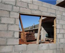 Obras de Construçao da Cadeia Publica de Guaira no loteamento Jardim Floresta com investimento de 16 milhoes. Exemplo da nova realidade do sistema carcerário que está sendo construída no Paraná. Acabar com o problema da superlotação em carceragens de delegacias e realocar os detentos em um espaço estruturado é uma das principais metas do Governo do Estado.  