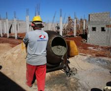 Obras de Construçao da Cadeia Publica de Guaira no loteamento Jardim Floresta com investimento de 16 milhoes. Exemplo da nova realidade do sistema carcerário que está sendo construída no Paraná. Acabar com o problema da superlotação em carceragens de delegacias e realocar os detentos em um espaço estruturado é uma das principais metas do Governo do Estado.  