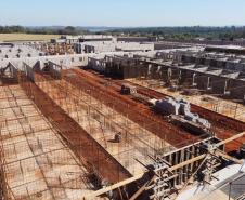 Obras de Construçao da Cadeia Publica de Guaira no loteamento Jardim Floresta com investimento de 16 milhoes. Exemplo da nova realidade do sistema carcerário que está sendo construída no Paraná. Acabar com o problema da superlotação em carceragens de delegacias e realocar os detentos em um espaço estruturado é uma das principais metas do Governo do Estado.  