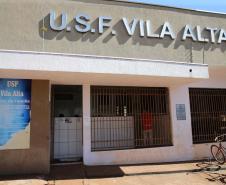 Obras de Construcao de 3 UBS - Unidade Básica de Saúde nos bairros Vila Alta, Santa Paula e Parque  Hortencia em Guaira.   06/08/2020 -  Foto: Geraldo Bubniak/AEN