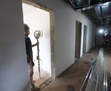Construcao da Delegacia Cidada de Almirante Tamandare. A delegacia cidadã é um novo modelo de atendimento em delegacias no Paraná, com espaços específicos e reservados para separar vítimas de agressores e possibilidade de auxílio de assistentes sociais e psicólogos, quando necessário. Almirante Tamandare