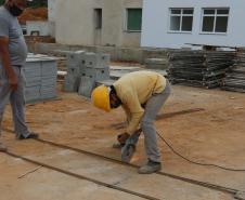Construcao da Delegacia Cidada de Almirante Tamandare. A delegacia cidadã é um novo modelo de atendimento em delegacias no Paraná, com espaços específicos e reservados para separar vítimas de agressores e possibilidade de auxílio de assistentes sociais e psicólogos, quando necessário. Almirante Tamandare