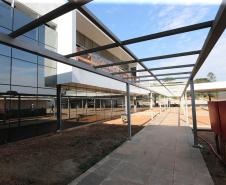 Obras da Escola de Bombeiros Guatupe. 