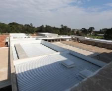 Obras da Escola de Bombeiros Guatupe. 