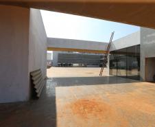 Obras da Escola de Bombeiros Guatupe. 