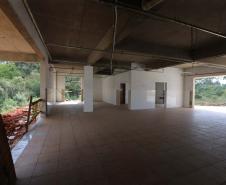 Obras da Escola de Bombeiros Guatupe. 