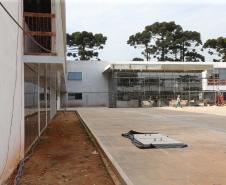 Obras da Escola de Bombeiros Guatupe. 