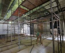 Obras da Escola de Bombeiros Guatupe. 