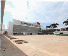 Obras da Escola de Bombeiros Guatupe. 