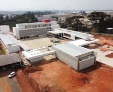 Obras da Escola de Bombeiros Guatupe. 