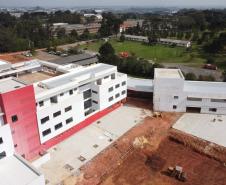 Obras da Escola de Bombeiros Guatupe. 