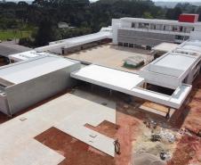 Obras da Escola de Bombeiros Guatupe. 