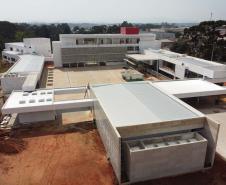 Obras da Escola de Bombeiros Guatupe. 