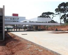 Obras da Escola de Bombeiros Guatupe. 