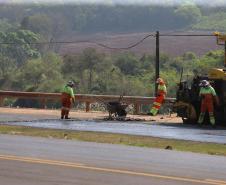 Obras na  PR-445  no trecho de 15,8 quilômetros entre Londrina e o distrito de Irerê tem previsão de entrega para dezembro