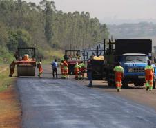 Obras na  PR-445  no trecho de 15,8 quilômetros entre Londrina e o distrito de Irerê tem previsão de entrega para dezembro
