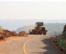 Obras na  PR-445  no trecho de 15,8 quilômetros entre Londrina e o distrito de Irerê tem previsão de entrega para dezembro