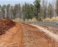 Obras na  PR-445  no trecho de 15,8 quilômetros entre Londrina e o distrito de Irerê tem previsão de entrega para dezembro