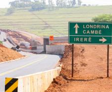 Obras na  PR-445  no trecho de 15,8 quilômetros entre Londrina e o distrito de Irerê tem previsão de entrega para dezembro