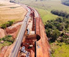 Obras na  PR-445  no trecho de 15,8 quilômetros entre Londrina e o distrito de Irerê tem previsão de entrega para dezembro