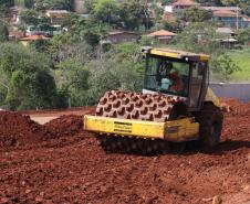 Obras na  PR-445  no trecho de 15,8 quilômetros entre Londrina e o distrito de Irerê tem previsão de entrega para dezembro