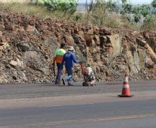 Obras na  PR-445  no trecho de 15,8 quilômetros entre Londrina e o distrito de Irerê tem previsão de entrega para dezembro