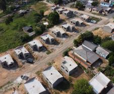 Construção das 157 casas na Vila Zezo em Imbituva,  o local passará por ação completa de regularização fundiária, com demarcação dos lotes individualizados e entrega de títulos de propriedade aos moradores. Também serão feitas obras de infraestrutura complementar para urbanização completa da região. 