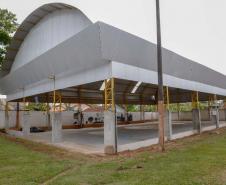 Cobertura da Quadra Esportiva no Colégio Estadual do Campo Affonso Martinez Albaladejo e Caetano Munhoz da Rocha.