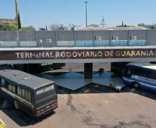  Reforma da rodoviárai da cidade de Guaraniaçu- Foto : Jonathan Campos / AEN
