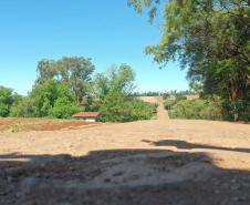 Pavimentacão em Pedra Poliédrica na KD-306  em Palotina 